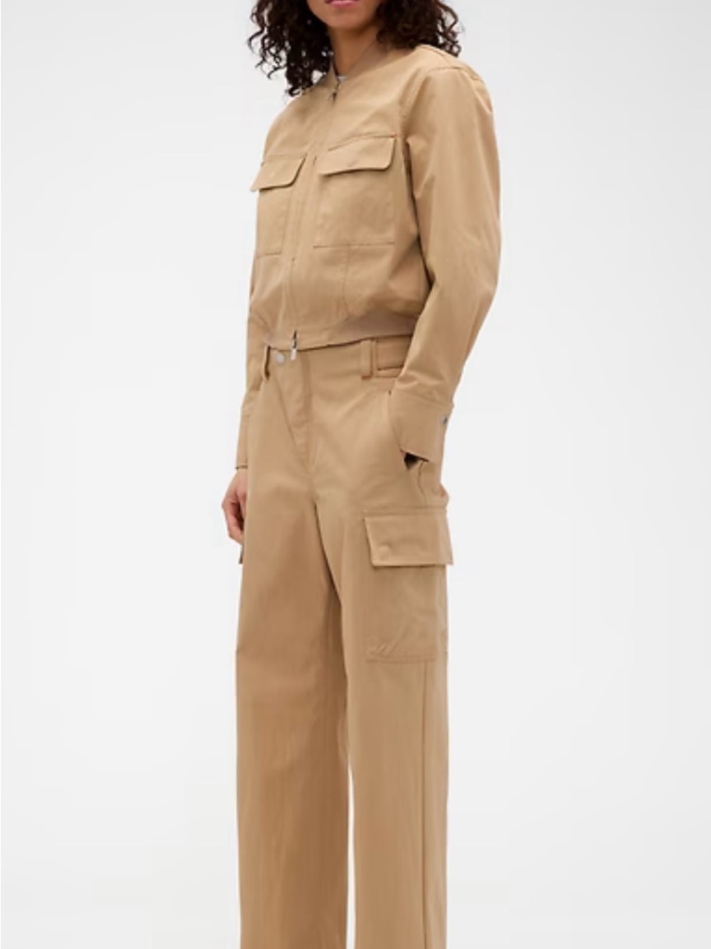 Gap x Victoria Beckham High Rise Cargo Pants